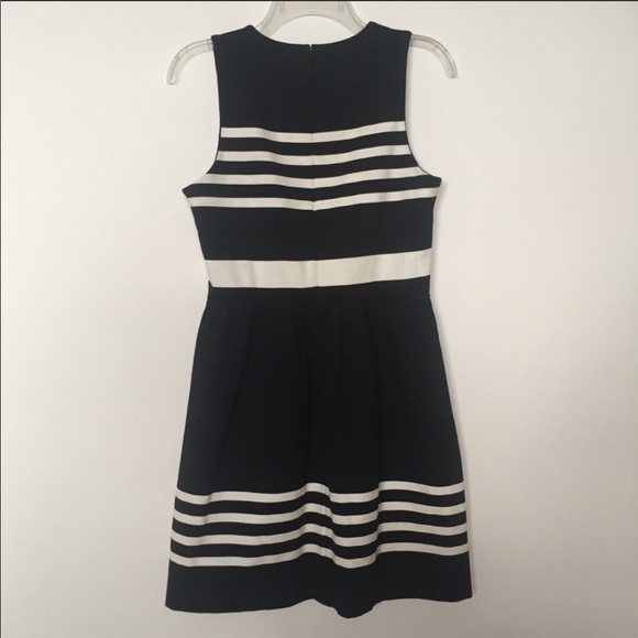 Madewell Striped Afternoon Dress Black & White S - Picture 3 of 8